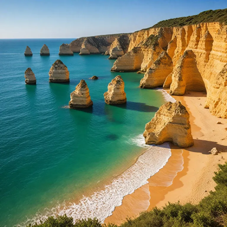 A guide to the best beaches in Algarve: golden sands, dramatic cliffs, and hidden gems