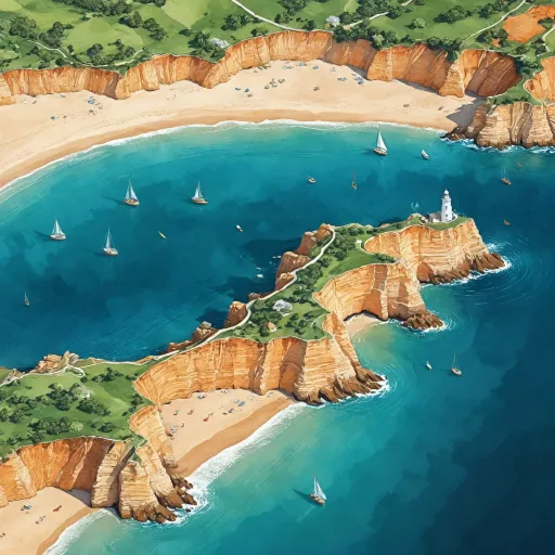 Western Algarve map guide for luxury stays along Portugal’s Atlantic coast